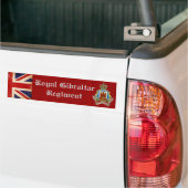 Königliches Gibraltar-Regiment Autoaufkleber (Auf Lkw)