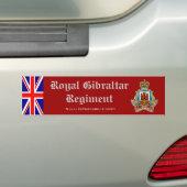 Königliches Gibraltar-Regiment Autoaufkleber (Auf Auto)