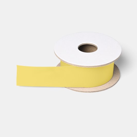 Königliches Gold einfarbig Satinband (Spule)