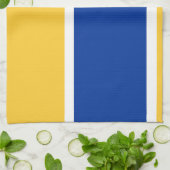 Königliches GoldGeschirrtuch Handtuch (Gefaltet)