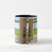 Königliches hawaiisches Hotel-Weihnachten Tasse (Zentrum)