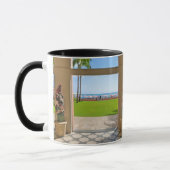 Königliches hawaiisches Hotel-Weihnachten Tasse (Links)