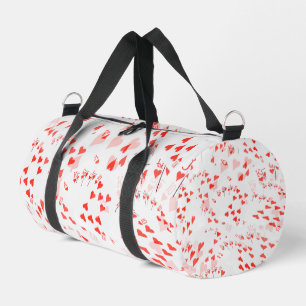 Königliches Herz-Flush verstreut, Duffle Bag