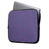 Königliches Hex-Weave Laptopschutzhülle (Vorderseite Links)