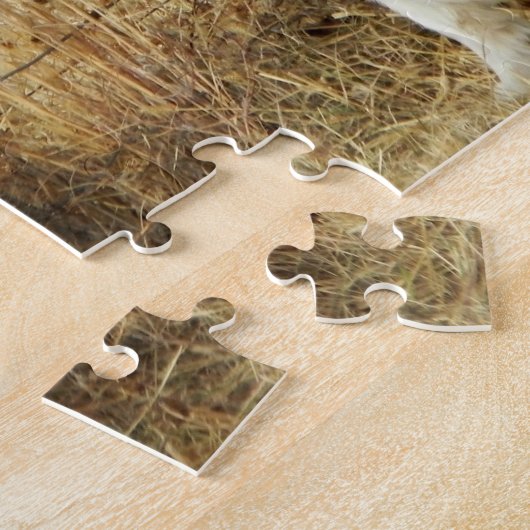 Königliches Himmel-Blau-Australier-Puzzlespiel Puzzle (Seite)