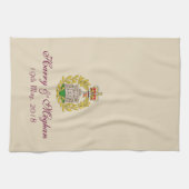 Königliches Hochzeit Geschirrtuch Harrys und (Horizontal)