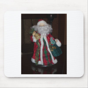 Königliches Karo Hohoho Weihnachtsmann Frohe Weihn Mousepad