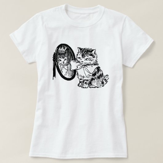 Königliches Kätzchen T-Shirt (Design vorne)