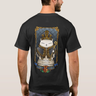 Königliches Katzenschachläuferstück T-Shirt