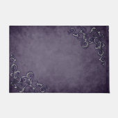 königliches lila Design Fußmatte (Vorderseite)