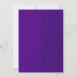 Königliches Lila Glitter Flach Save The Date Karte