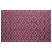 Königliches lila Lilien-Designer-Gewebe Stoff (Yard (91,4 cm))