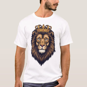 Königliches Löwen-Kronen-Emblem T-Shirt