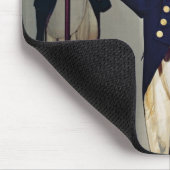 Königliches Marineeinheitliches getragen Mousepad (Ecke)