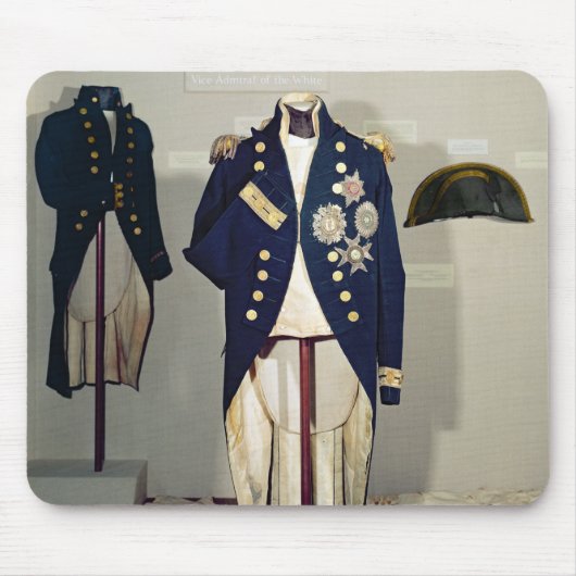 Königliches Marineeinheitliches getragen Mousepad (Vorne)