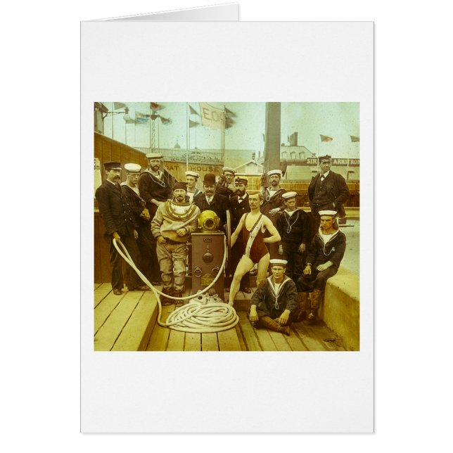 Königliches Marinemagische Laternen-Dia der (Vorne)