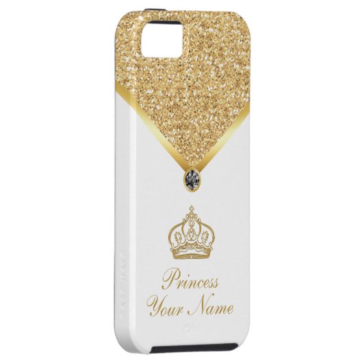 Königliches Monogramm iPhone 5 Hüllen (Rückseite/rechts)