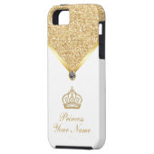 Königliches Monogramm iPhone 5 Hüllen (Rückseite Links)