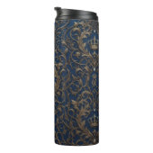 königliches Musterdesign Thermosbecher (Nach rechts gedreht)