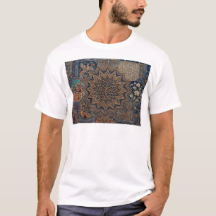 Königliches persisches Mandala-Kunst-T-Shirt T-Shirt