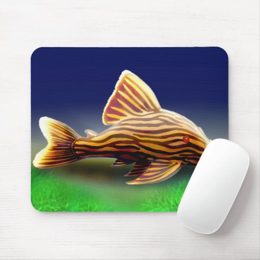 Königliches Pleco Mousepad (Mit Mouse)