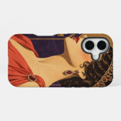 Königliches Profil iPhone 16 Hülle (Rückseite (Horizontal))