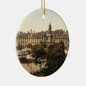 Königliches Quadrat, Caen, Basse-Normandie, Keramikornament (Rechts)