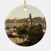 Königliches Quadrat, Caen, Basse-Normandie, Keramikornament (Hinten)