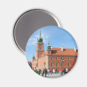 Königliches Schloss in Warschau Magnet (Vorderseite/Rückseite)