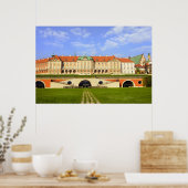 Königliches Schloss in Warschau Poster (Küche)