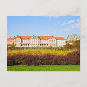 Königliches Schloss in Warschau Postkarte
