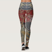 Königliches Silk Drache-Siegel Leggings (Rückseite)
