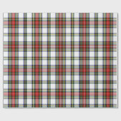 Königliches Stewart-Kleid kariert Geschenkpapier (Flach)
