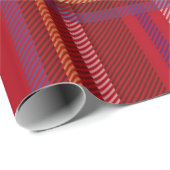 Königliches Stewarttartan-Weihnachtsmuster Geschenkpapier (Rolleneckpunkt)