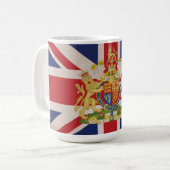 Königliches Wappen auf der Kaffeetasse (Vorderseite Links)