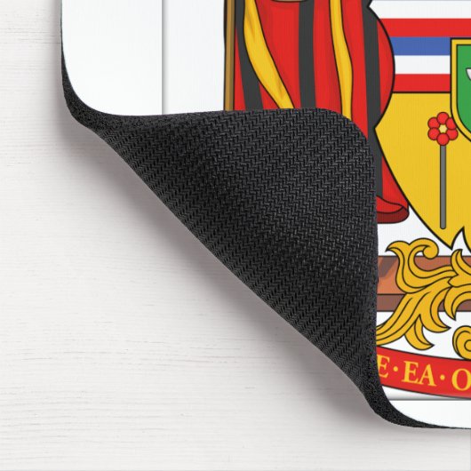 Königliches Wappen Hawaiis Mousepad (Ecke)