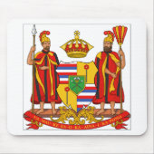 Königliches Wappen Hawaiis Mousepad (Vorne)