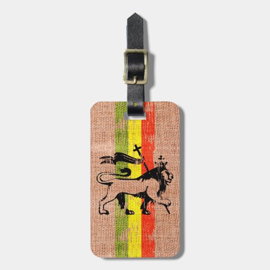 Königlöwe Gepäckanhänger (Vorderseite vertikal)