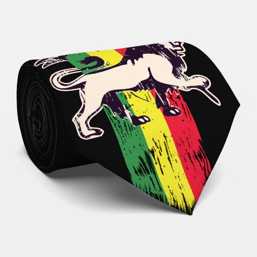 Königlöwe Krawatte (Gerollt)