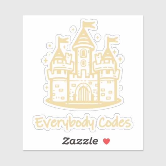 Königreich Algorithmia Custom-Cut Vinyl Sticker (Blatt)