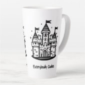 Königreich Algorithmia Latte Tasse (Rechte Ecke)