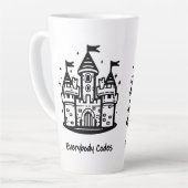 Königreich Algorithmia Latte Tasse (Linke Ecke)