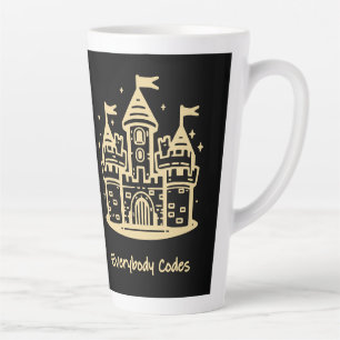 Königreich Algorithmia Latte Tasse