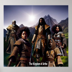 Königreich Arthe Poster