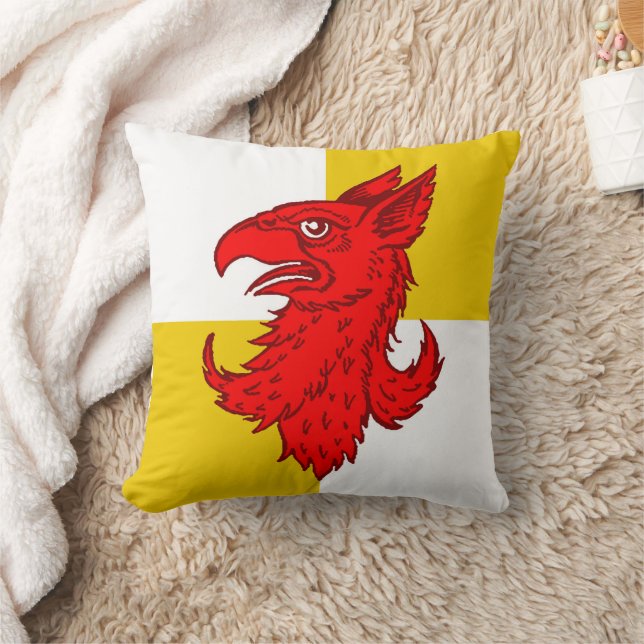 Königreich Avacal Populace Abzeichen Kissen (Decke)