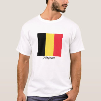 Königreich- Belgienflagge T-Shirt