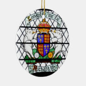 KÖNIGREICH-BUNTGLAS RICHARD III KERAMIK ORNAMENT (Rechts)