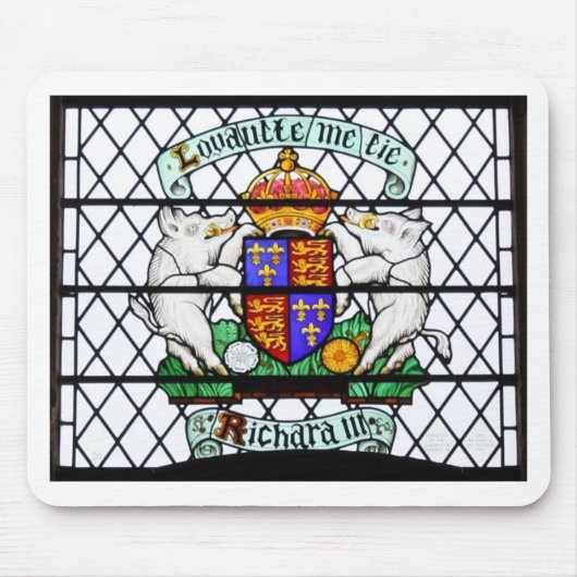 KÖNIGREICH-BUNTGLAS RICHARD III MOUSEPAD (Vorne)