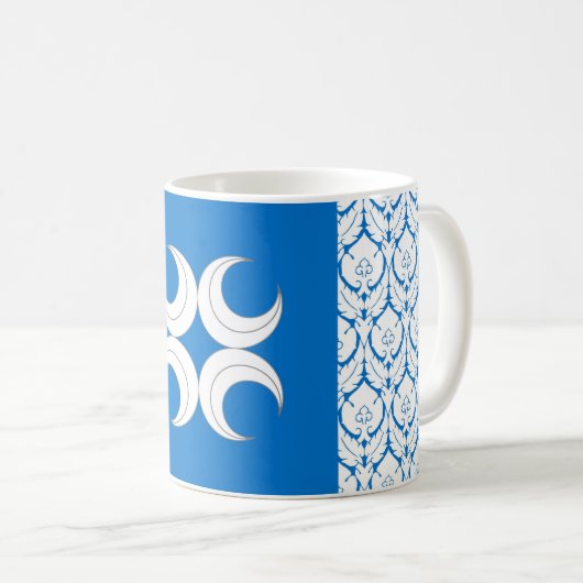 Königreich Caid Populace Abzeichen Coffee Tasse (VorderseiteRechts)