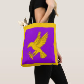 Königreich Calontir Populace Abzeichen Tote Bag Tasche (Von Nahem)